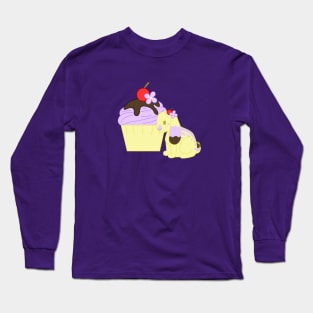 Cupcake Bunny Long Sleeve T-Shirt